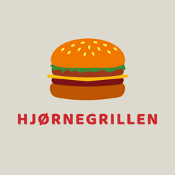 Hjørnegrillen logo.